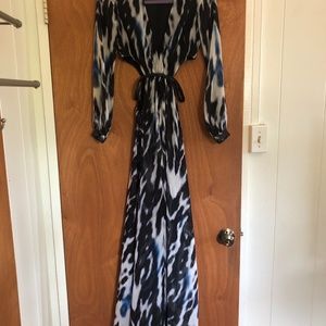Bebe cutout sheer dress
